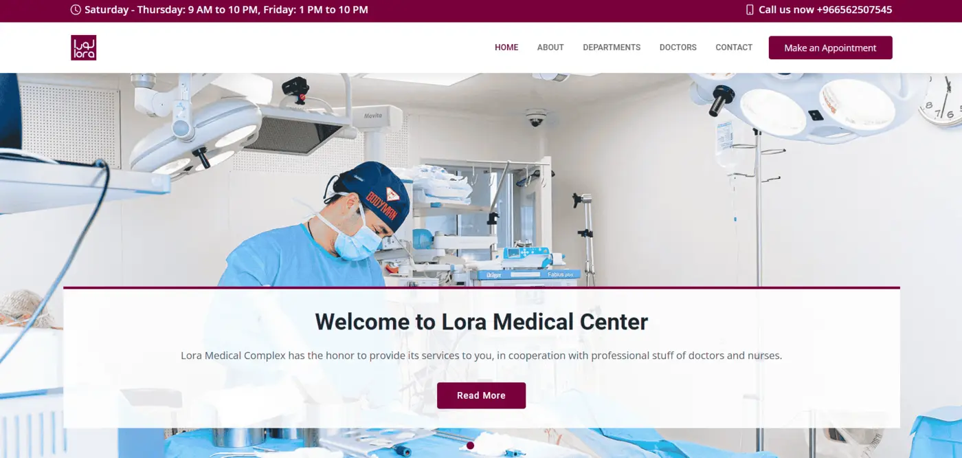 موقع Lora Healthcare